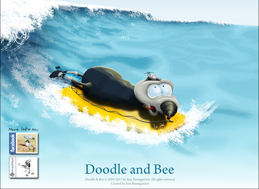 Doodle&Bee Surfing